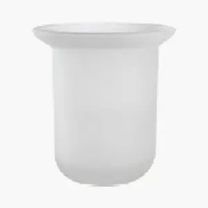 Vaso Cristal Escobillero Redondo